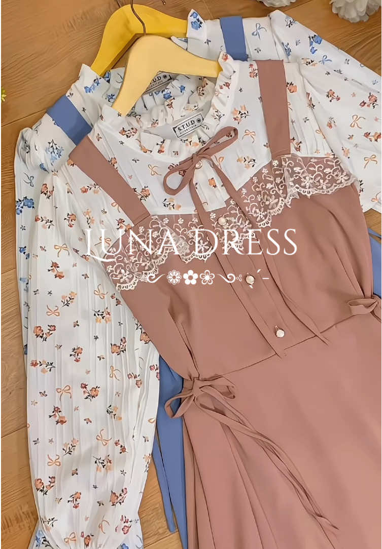 Rekomendasi Dress piknik bareng bestie 🌸✨🥰stock ready di keranjang kuning✨💛#fypp #dresscantik #lebaran #2026 