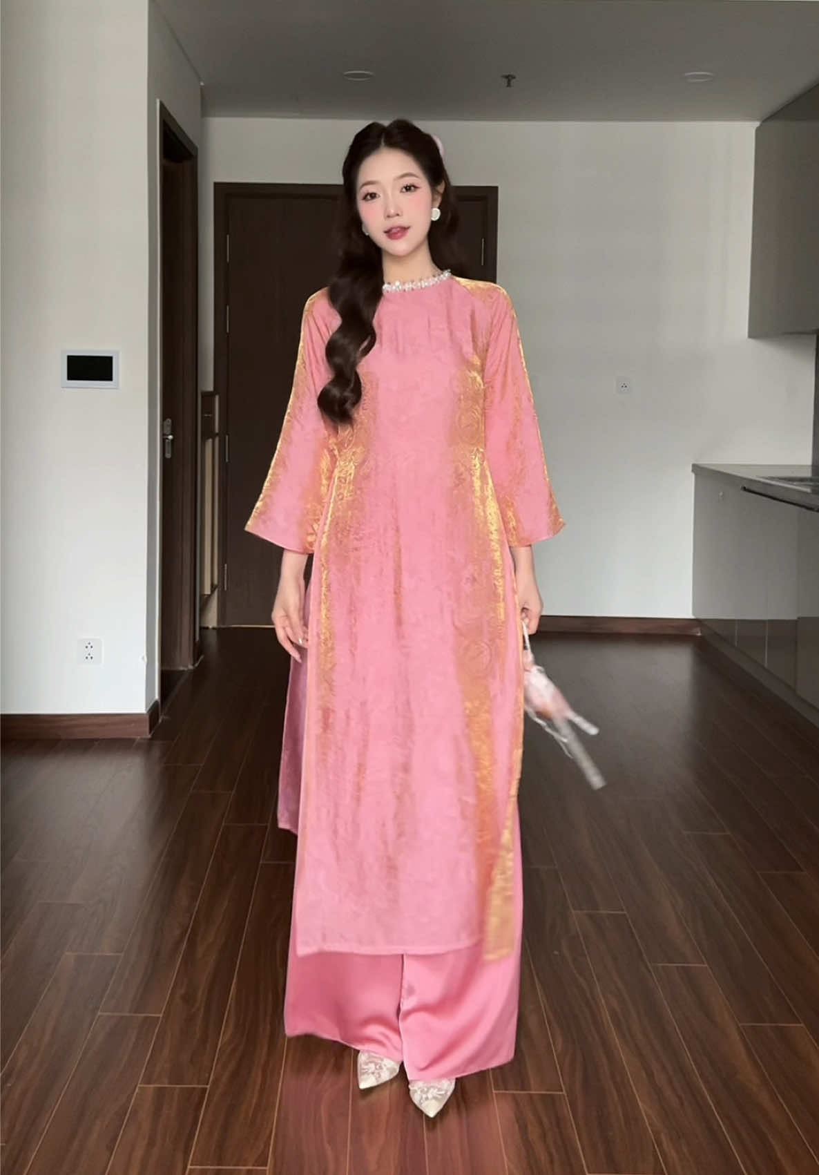 Màu nó XINH 🥰 #aodaitet2026 #aodaicachtan #aodaitet #xuhuong #tet2026 