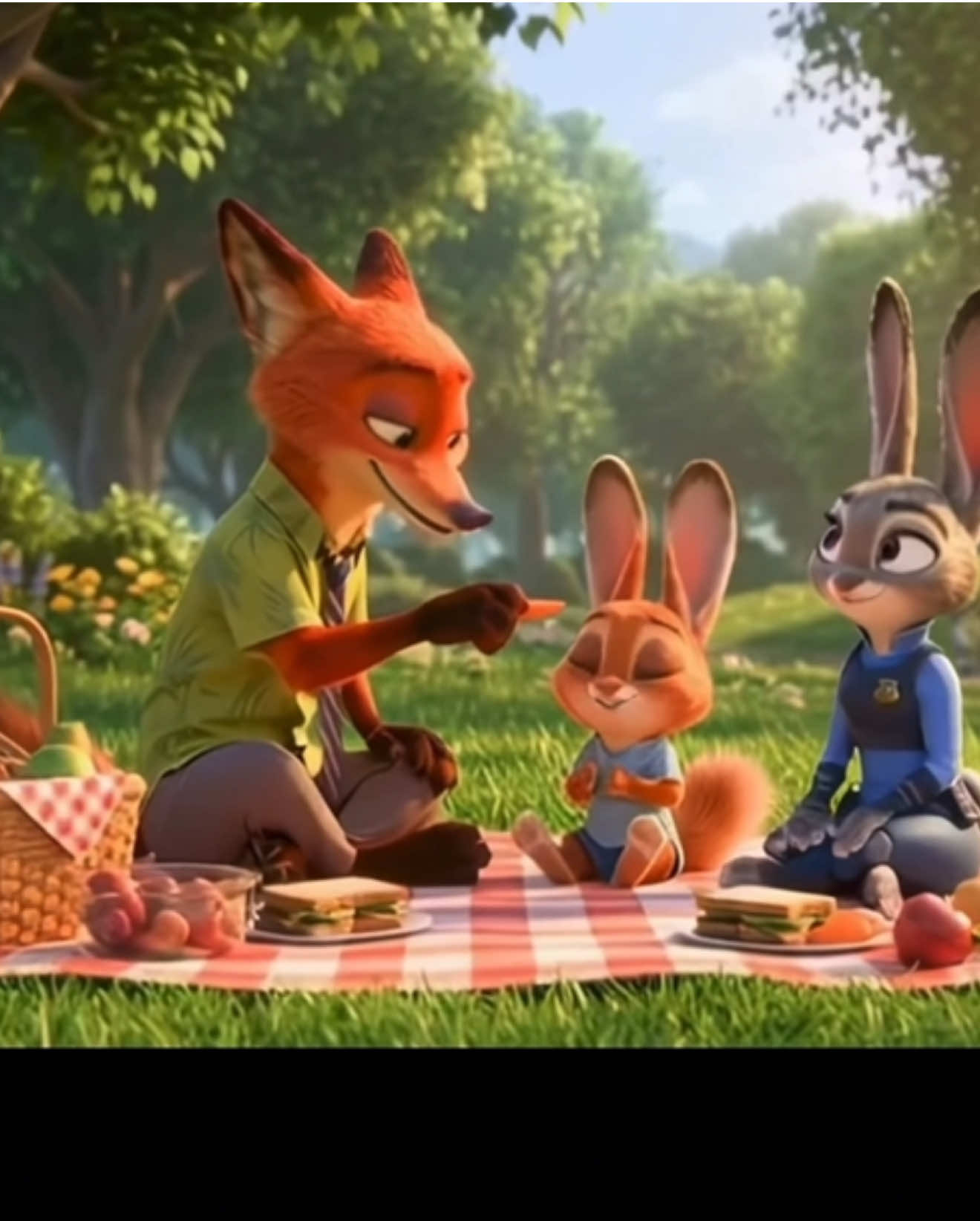 zootpia 2 | Family together: Nick, Judy, baby #zootopia2 #zootopiaedit 