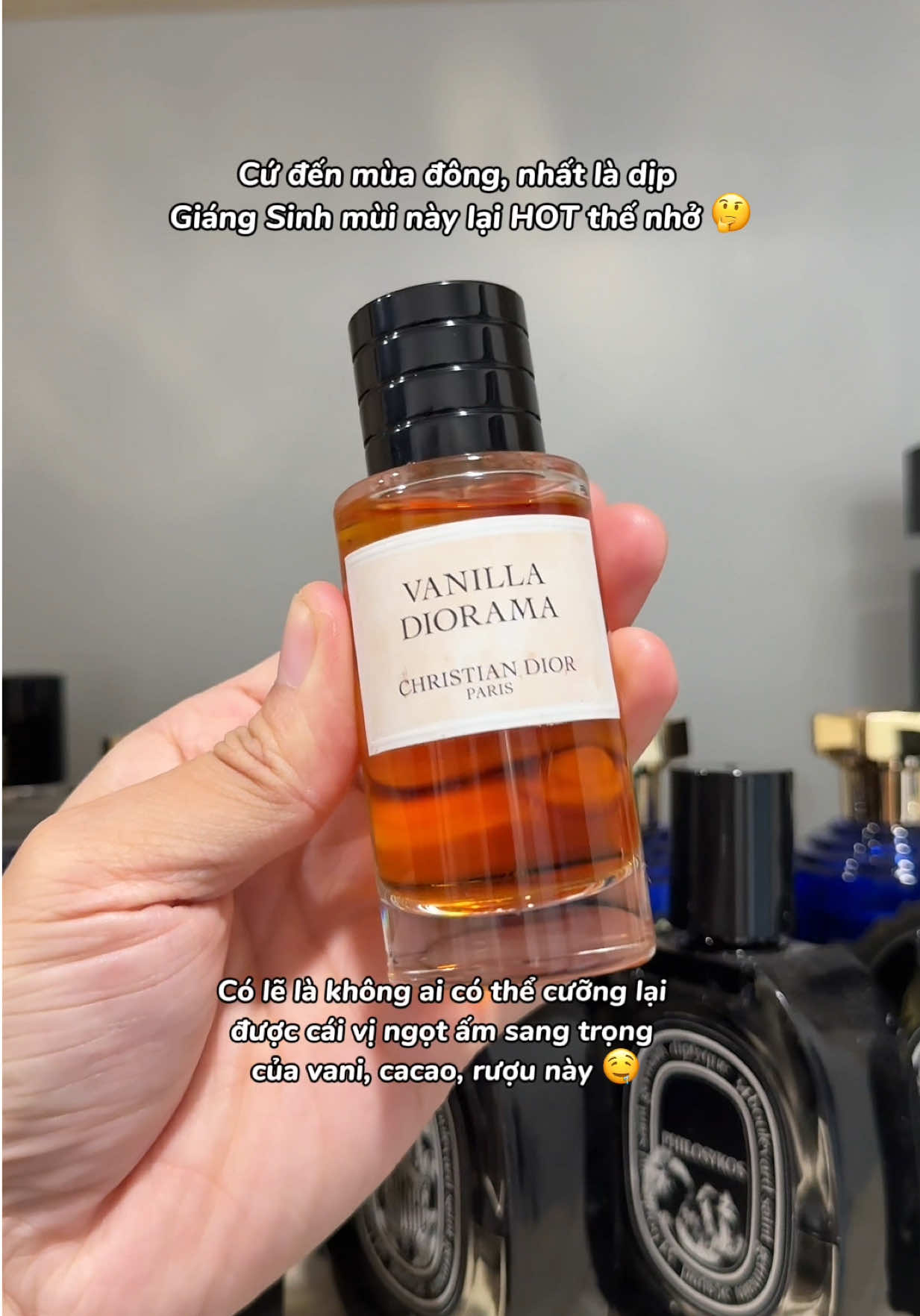 Dior Vanilla Diorama - Mùi chỉ đẹp khi trời thu đông tới 🤤 #nuochoa #reviewnuochoa #kimperfume #kimperfumelux ##vanilladiorama 