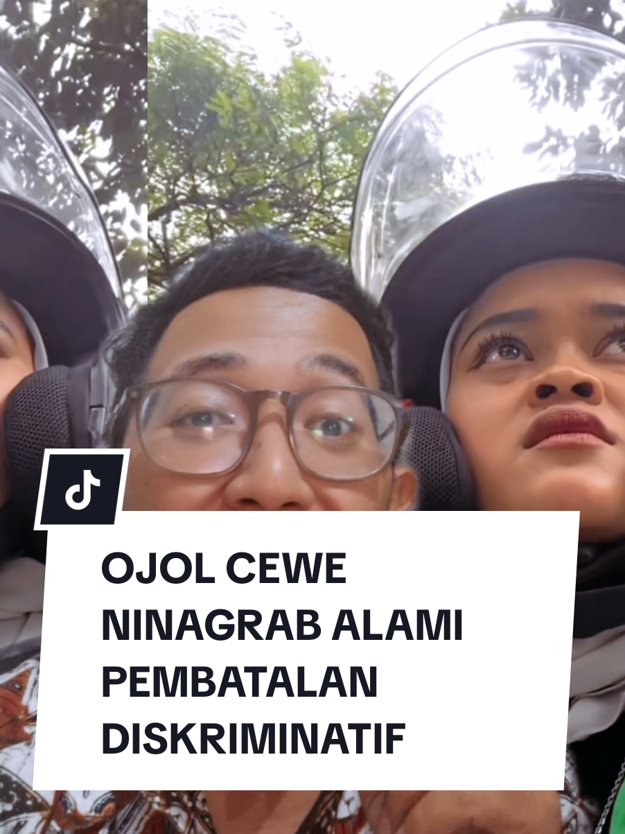 Ojol perempuan alami pembatalan diskirminatif