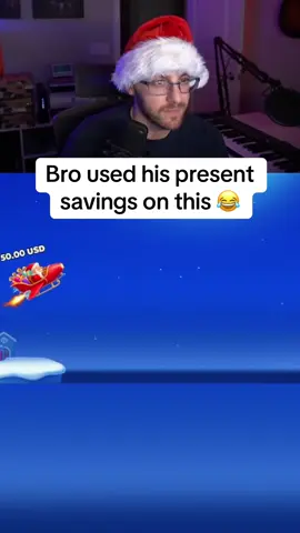 Bro used his present savings on this  #streamer #streaming #fyp 