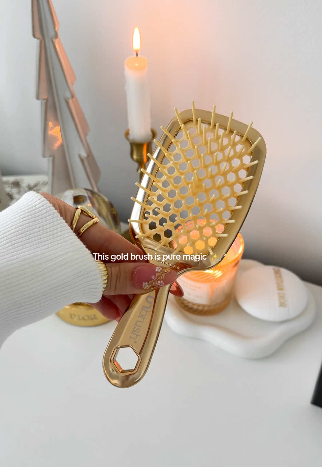 #unbrush #detanglingbrush #hairtok #girlythings #tiktokshopcreatorpicks 