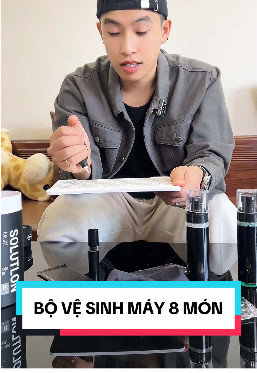 Các bác nhớ lau, vệ sinh bàn phím màn hình thường xuyên nhé #bovesinhdanang #vesinhbanphim #phukien #xuhuong #tikhub  