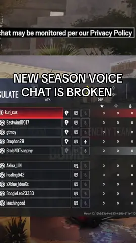 Fix Broken Voice Chat #rainbowsix #rainbowsixsiege #gameplay #siege #siegex 