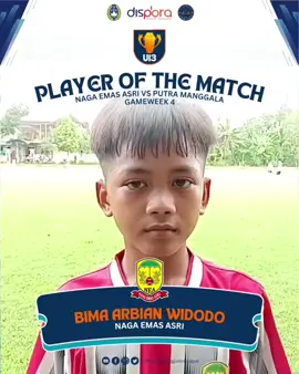 Player of the match week 4 U-13  #tjl #pssitulungagung #disporatulungagung #grassroots 