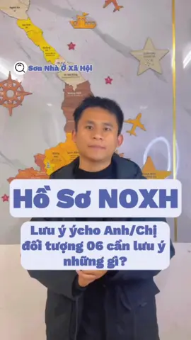 Lưu ý cho Anh/Chị đối tượng 06 cần lưu ý những gì? #nhaoxahoihanoi #nhaoxahoi #sonnoxh #laodongphothong #batdongsan 