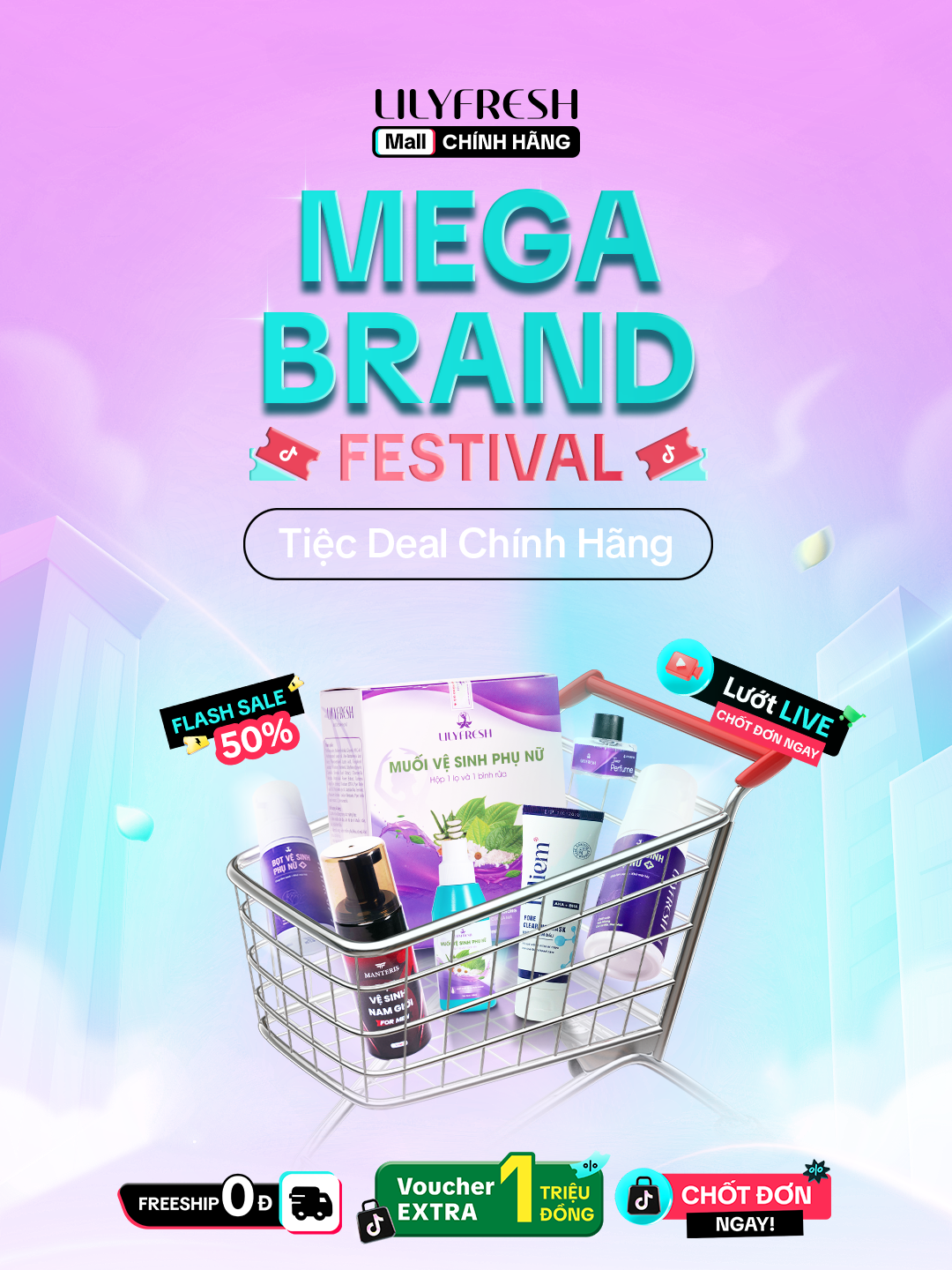 Tin hot hôm nay, nhanh chóng săn ngay để bảo vệ sức khỏe cô bé đúng cách#TikTokShop1212 #MuaSamVuiChotNam #megabrandfestival #tiktokshop #lilyfresh #MuaSamVuiChotNam.