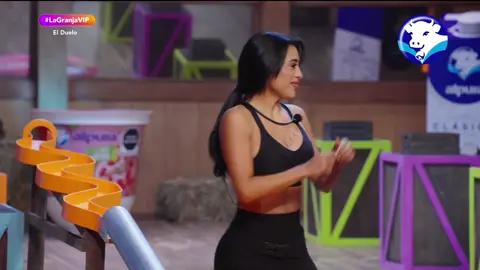 ¡Se salva Kim! Nuestra granjera salió victoriosa en el duelo de nominación y Teo es el nominado. @alpuraoficial  #LaGranjaVIP #Alpura #SomosBuenaLeche #TVAzteca