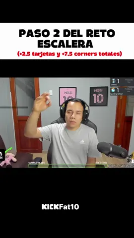 PASO DEL RETO ESCALERA 🪜#Fat10 #fijas #kick #clips #futbol 