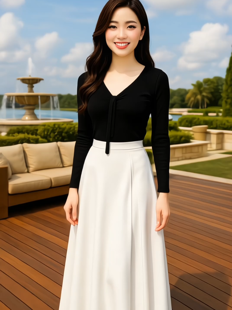 ✨️Chân váy xoè bồng 2 phiên bản – dáng xoè chuẩn Hàn, mix gì cũng xinh!” @Đào Thời Trang @Đào Thời Trang @Đào Thời Trang #chanvayxoebong  #chanvaynudep  #thoitrangnu2025  #outfitnuHanQuoc   #vayxoecapcao 