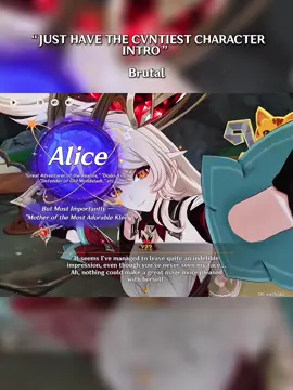 She’s so pretty #alice #GenshinImpact #genshin #nodkrai #columbina