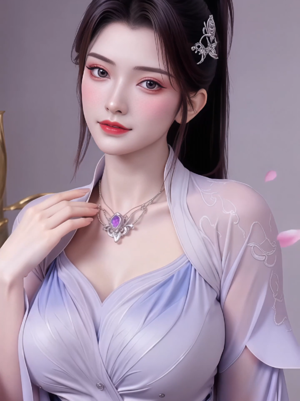 Thanh Tiên Tử (青仙子 – Qing Xianzi)🧚🧚🧚🧚🧚#dauphathuongkhung #ai #donghua #wallpaper #mydotoa 