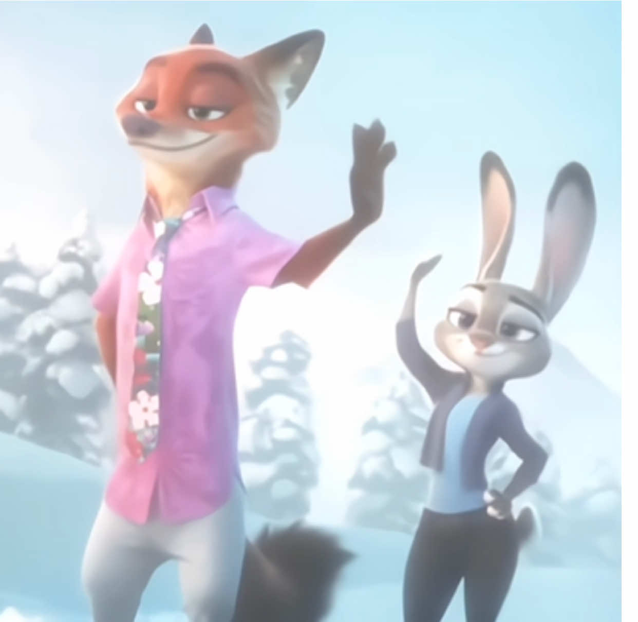 Và thế giới đã có thêm 2 người cộng sự =))) || id by : ?  Bị vỡ nét r ae #zootopia2 #nickwilde #judyhopps #disney #xh 