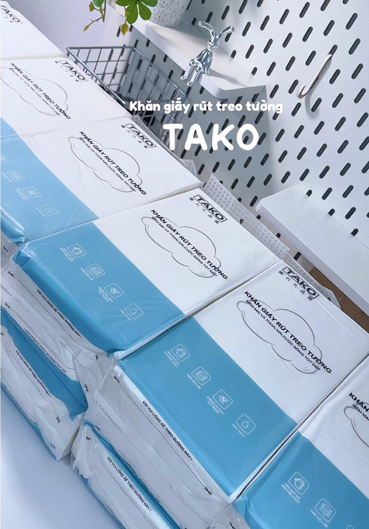 Khăn giấy rút nhà t tin dùng #khangiayrut #khangiayruttreotuong #tako #foryou #xuhuong 