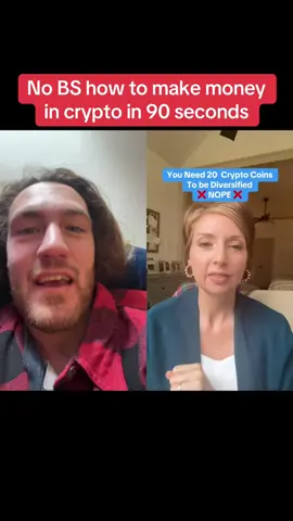 #duet with @Sheryl | Simple Crypto Advice If you follow this strategy you will save time, money, get rich, and outperform 99% of all crypto investors  — #learn #crypto #learncrypto #investing 