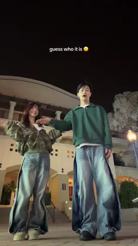 first snow ft special guest @karina ౨ৎ ❄️🌨️ #dance #duo #christmas #firstsnow #fyp 