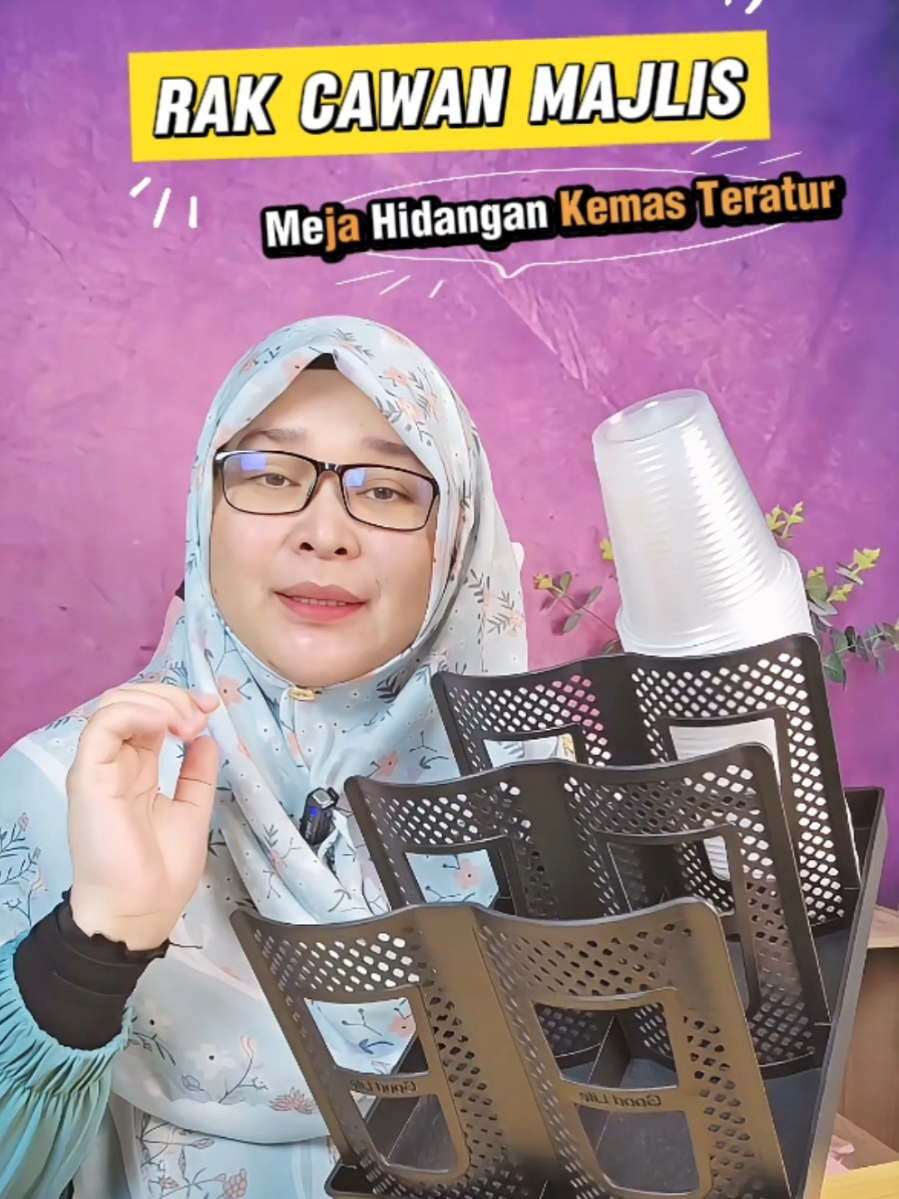 #rakcawanviral #cupholder #rakcawanmajlis #cupdispenser 