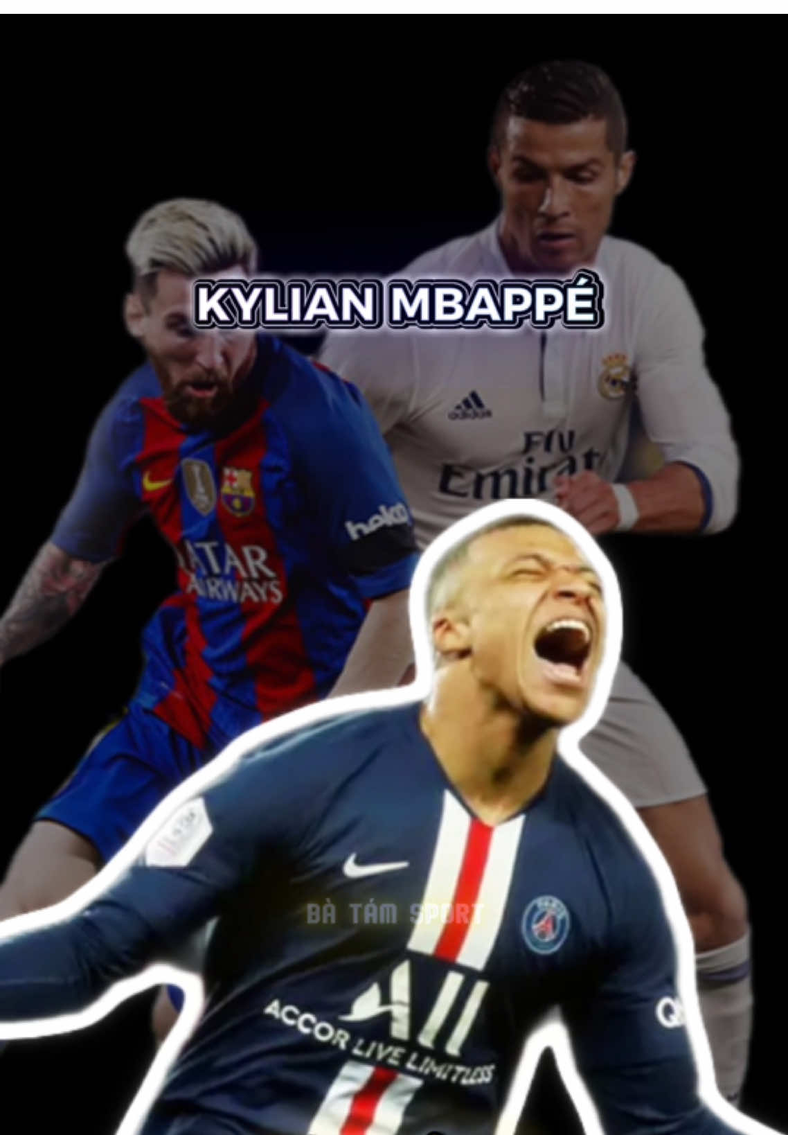 Mbappe phi thường bùng nổ sánh ngang Ronaldo, Messi #batamsport #mbappe #ronaldo #messi #lewandowski 