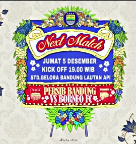 Di haturan linggih kasadayana 🙏🏻  📷:BandungFanatic #persibday #persib #northernwall20 #bobotoh #persibvsborneo 