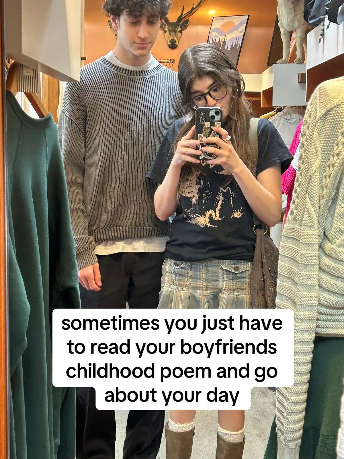 bro loves his doorknob……😬