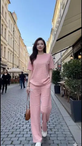 #ชุดเชตคู่ เสื้อ +กางเกงขาว ใส่เที่ยว ใส่อยู่บ้าน ใส่นอนได้ อุ่นสบาย หน้าหนาวนี้ต้องเชตนร้และล่ะครบจบ#