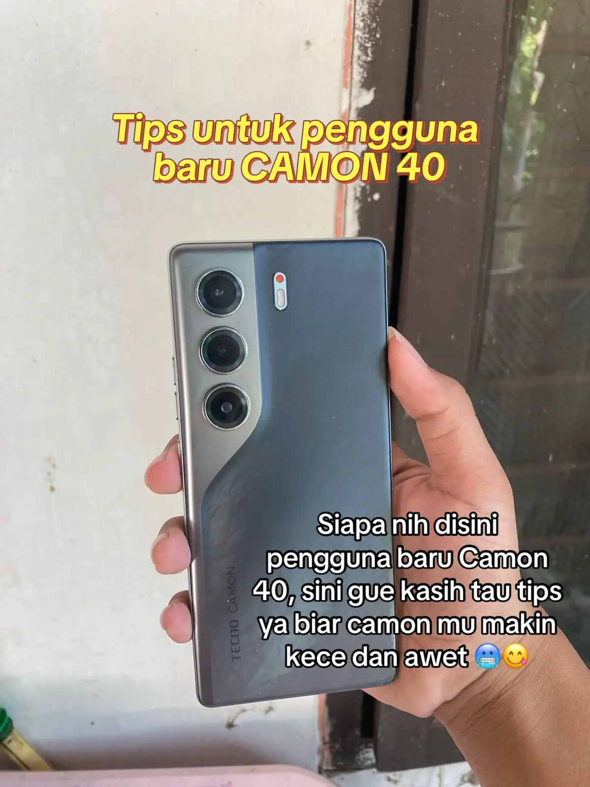 Tips untuk user camon 40 series  nih friendd 😉 #bangucokdisini #tecnoindonesia #tecnofansindonesia #tecnocamon40  @TECNO Indonesia Store @tecno.jabodetabek 