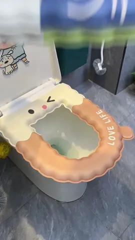 Miếng lót bồn cầu mùa đông #reviewdogiadung #giadungtienich #xh #mienglotboncau #xh 