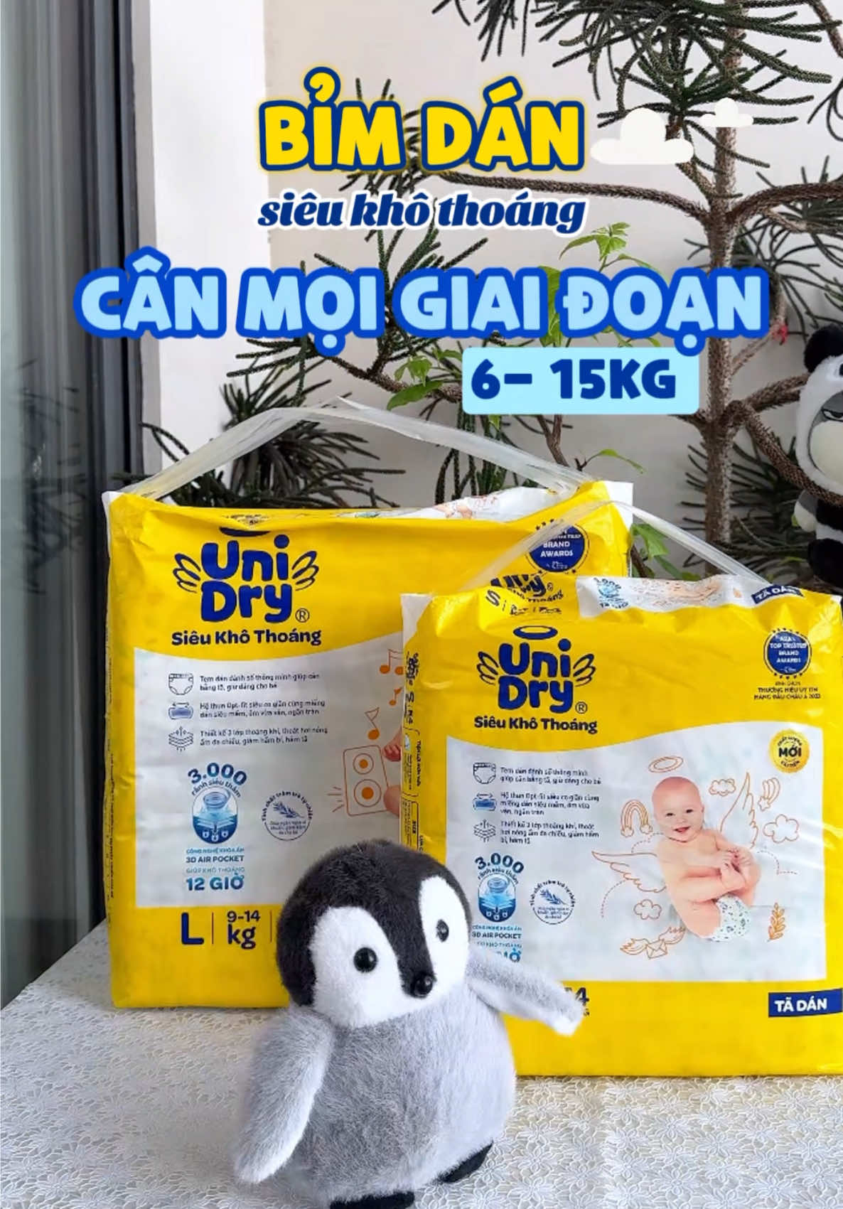 Hiện đã về đủ size, các mom săn ngay Bỉm dán Siêu khô thoáng trong giỏ hàng nhennn 🫶🏻🤞🏻#unidryvietnam #unidrysuperdry #tanhanunidry 