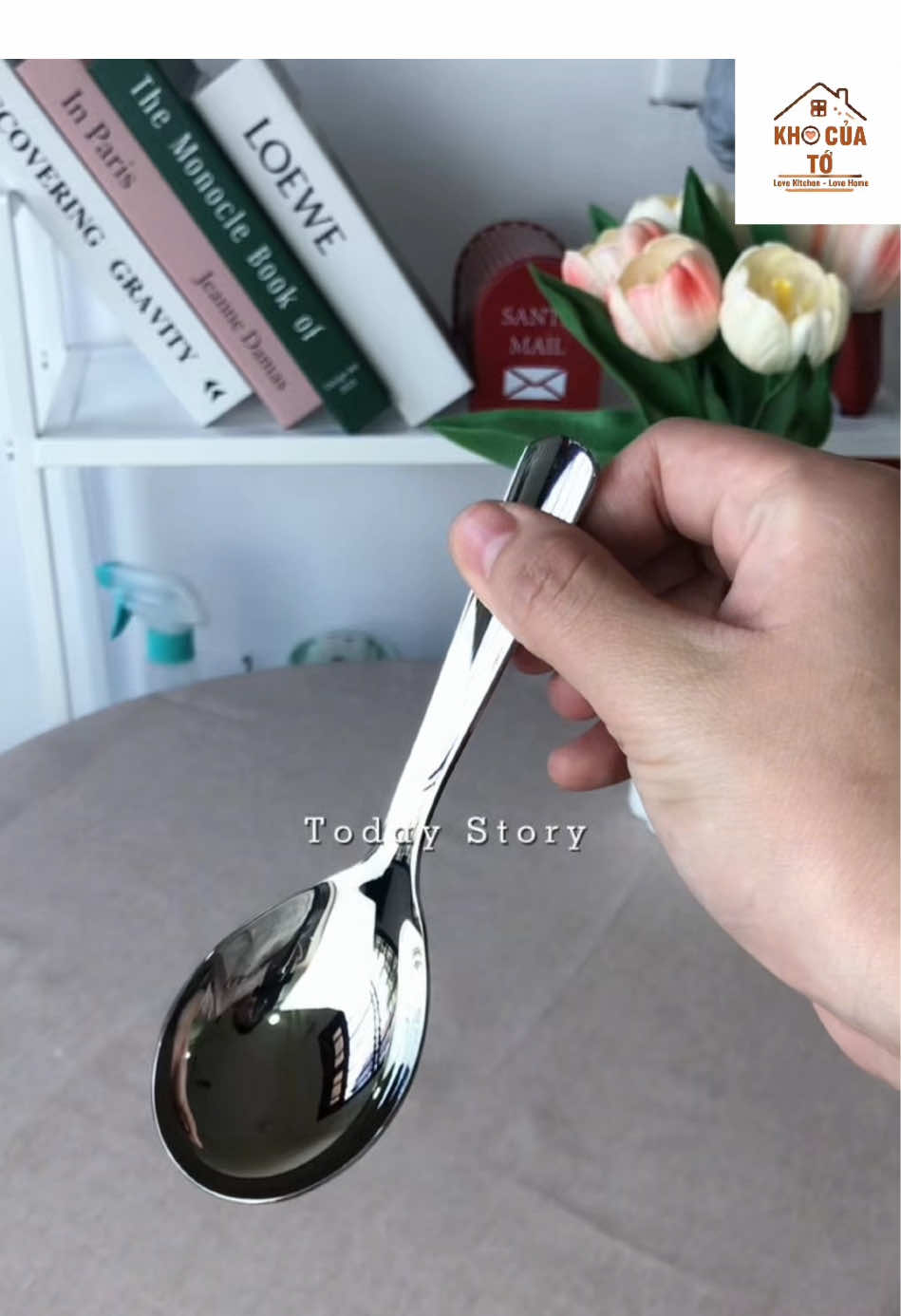 Đa dạng căn bếp của bạn hơn với bộ sưu tập muôi thìa cực xinh#muoi #muong #thia#doinox #khocuato 