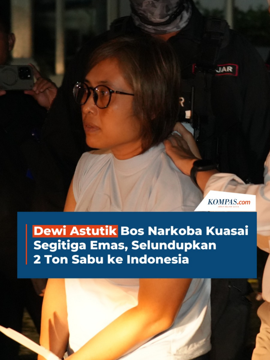 Gembong narkoba internasional, Dewi Astutik, ditangkap tim gabungan di Kamboja.  Penangkapan ini terkait penyelundupan dua ton sabu dan jaringan besar yang beroperasi di kawasan Golden Triangle serta Asia-Afrika.  Penulis: Omarali Dharmakrisna Soedirman, Ambaranie Nadia Kemala Movanita, Baharudin Al Farisi, Jessi Carina, David Oliver Purba  Kreatif: Nabilla Mutiara Produser: Reza Kurnia Darmawan +  #Narkoba #Kriminal ##Voice