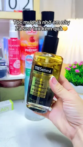 Dưỡng tóc mượt hay tạo kiểu tóc phải dùng em này nha #tresemme #tresemmevn #unilever #hoptaccungunilever 