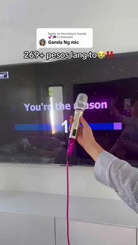 Replying to @Hermana's trends💕🇵🇭 #fyp #fyppppppppppppppppppppppp #fypviraltiktok🖤シ゚☆♡ #platinummicrophone #karaoke 