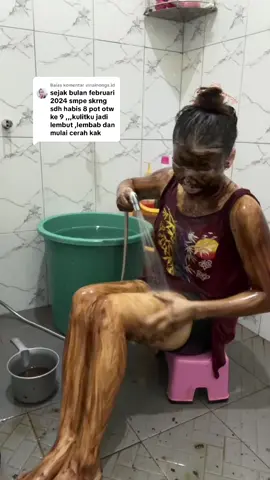 Membalas @vinainongs.id bener bener kalo dirajinin jangan kaget dengan hasilnya 😍 #3S #SmoothShineStunning #lulurhitam3s #beddalotong  #lulurpemutihbadan 