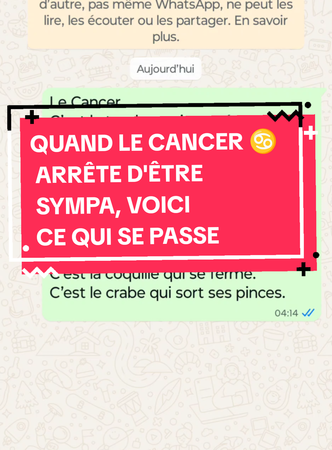 Vous en pensez quoi ? #signeastrologique #signeduzodiaque #astrologie #zodiaque #cancer 