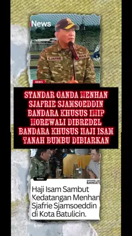 Standar Ganda Menteri Pertahanan RI Sjafrie Sjamsoeddin. Bandara Khusus IMIP di Morowali dibredel, sedangkan Bandara Khusus milik Haji Isam di Tanah Bumbu dibiarkan. #menhan #sjafriesjamsoeddin #bandara #morowali #tanahbumbubatulicin 