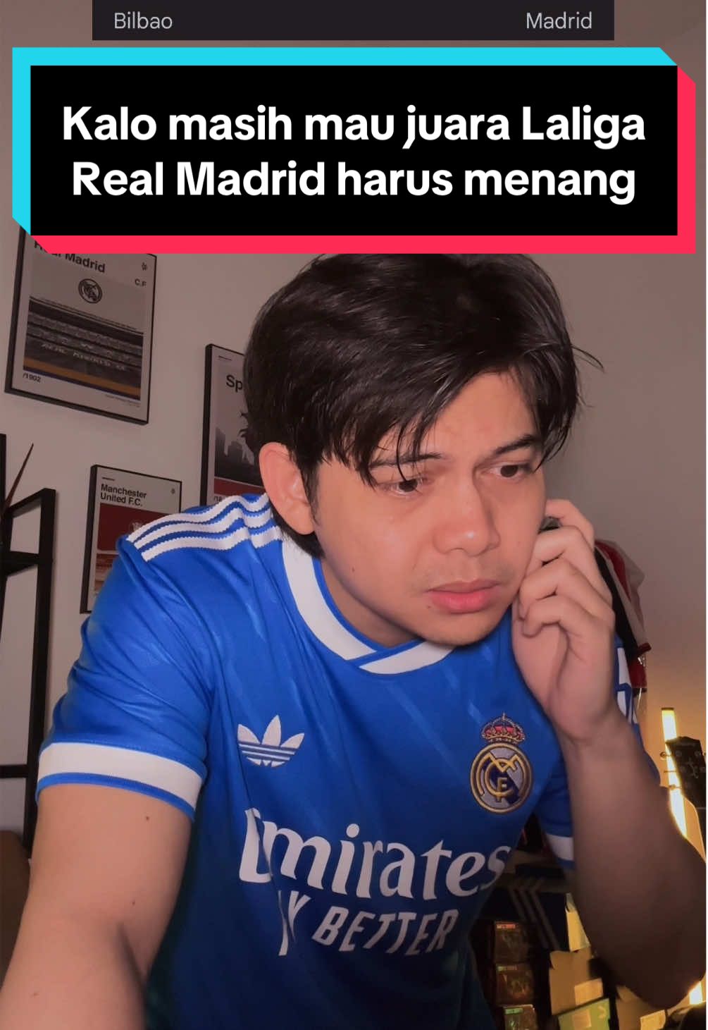 Real Madrid harus menang sih malem nanti 🙌🏻 