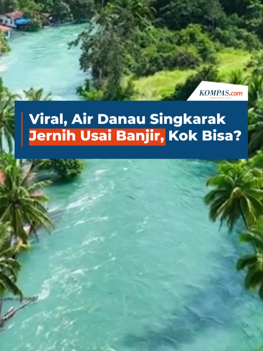 Viral, video air Danau Singkarak jernih meski sempat ada banjir bandang di Sumatera Barat. Fenomena ini bikin netizen heran karena air danau jernih banget, jauh dari kesan banjir yang biasanya keruh. Apa kata ahli soal fenomena ini? Simak selengkapnya di video. 🎥: IG @/sumbarspot @nuurulhid @aqsarousanfikrii_ Penulis: Perdana Putra, Irfan Maullana Kreatif:  Jessica Meisya Kurnia Produser:  Reza Kurnia Darmawan ~J #DanauSingkarak #Banjir ##voice