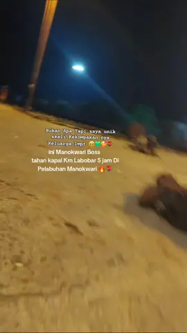 ini Manokwari boss Tahan Kapal Km labobar 5 Jam di Pelabuhan #manokwari_papuabarat 