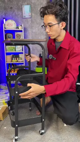 KỆ 3 TẦNG CÓ BÁNH XE (Chắc chắ