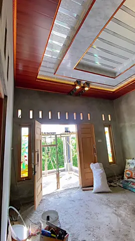 Bismillah 50% 🤲🏼💪🏼💪🏼 #rumahminimalis #rumahidaman #plafonpvc #plafongypsum #fypシ゚viral 