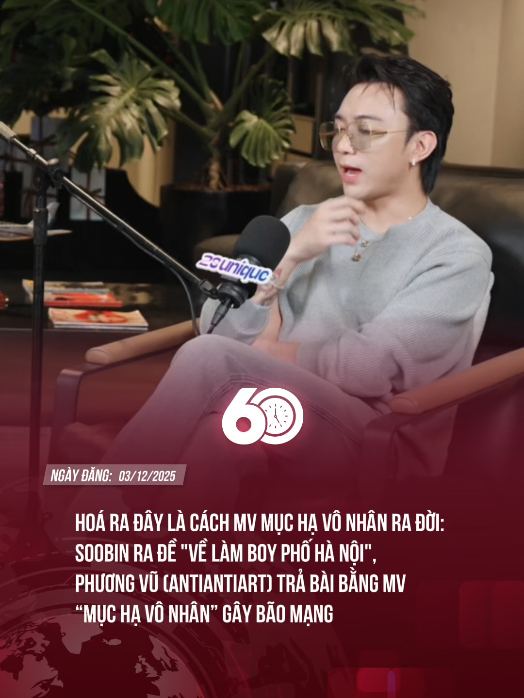 MỘT NGƯỜI DÁM RA ĐỀ GẶP MỘT NGƯỜI DÁM GIẢI ĐỀ, COMBO NÀY QUÁ MẠNH RỒI  Xem thêm tại @28unique.show @28unique  #60giay #theanhnews #28uniquepodcast #28unique #thuthatthach #soobin #muchavonhan