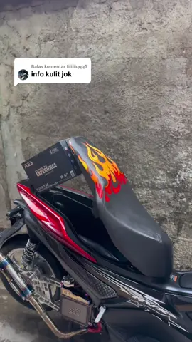 Membalas @fiiiiiiqqq5 jok motor motif api #jokmotor #jokmotorapi #sarungjok 