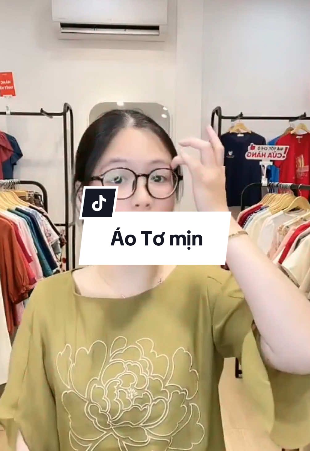 Áo Thiết kế Tơ mịn Thiều Hoa #thieuhoa #thoitrangnu #thoitrangtrungnien #fyp #xuhuong 