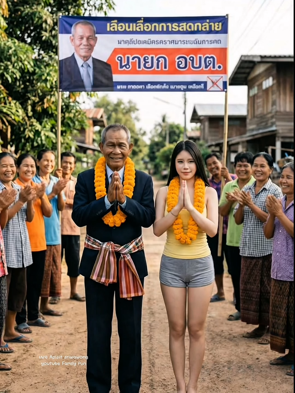 โปรดเลือกลุงนึกเป็นนายก อบต. 😆😆