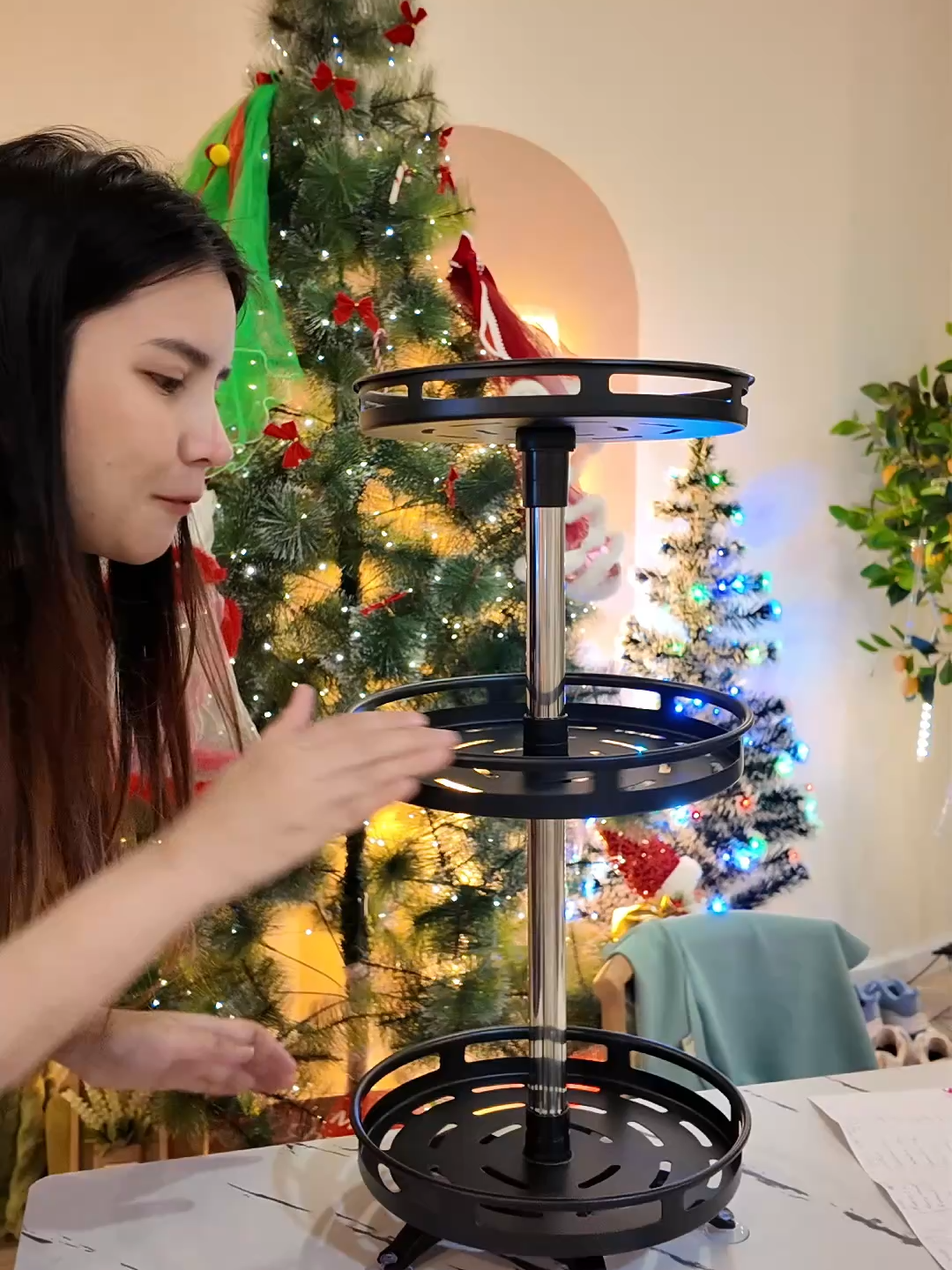 ชั้นวางเครื่องปรุงในครัว ชั้นวางเครื่องปรุงรสแบบหมุนได้360#อลิสคลังเฟอร์นิเจอร์จากโรงงาน #ช้อปกันวันเงินเดือนออก #ช้อปมันส์วันเงินเดือนออก #tiktokshopช้อปกันวันเงินเดือนออก #ช้อปกันวันเงินออก