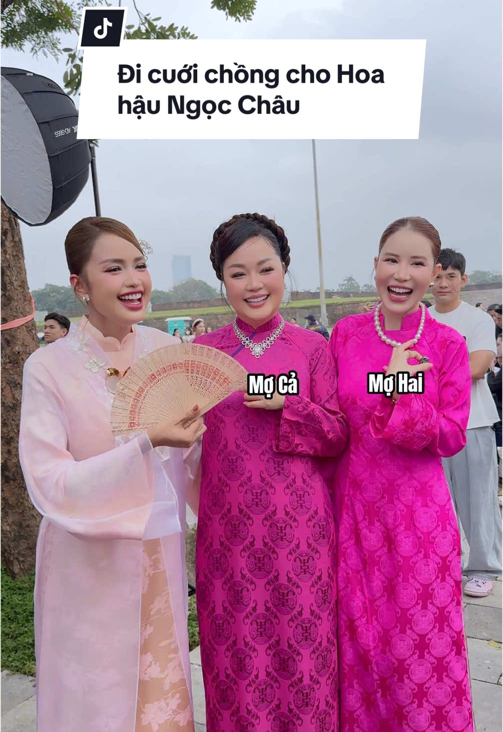 Mợ cả và Mợ 2 đi gã cô Dâu Ngọc Châu nha mấy bà ơi 🤣 #YukiThanh #YukiDoBo #NgocChau #SKClinic #MissCosmo2025