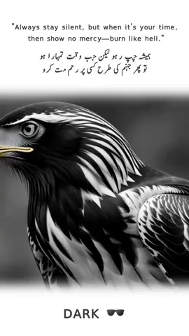 Always stay silent  #motivatinalpoetry #iloveeagle0 