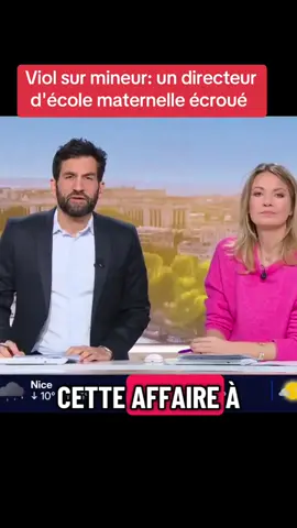 Viol sur mineur: un directeur d'école maternelle écroué 