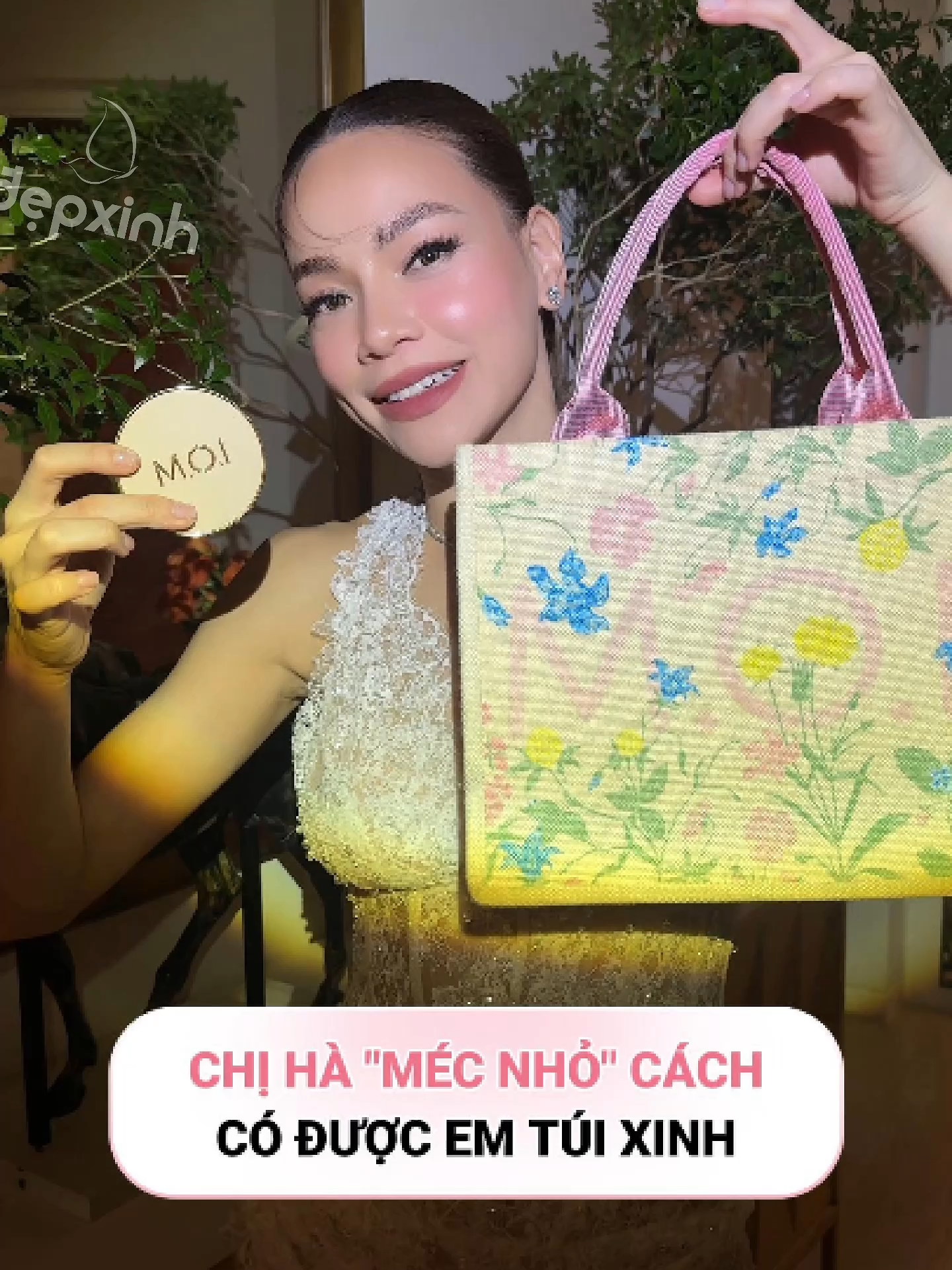 Chị Hà bật mí bí kíp lấy được cái túi xinh này mà ai cũng hỏi… nghe xong là muốn chốt liền! #moicosmetics #hongocha #cushion #phannuoc #phannuocmoi #xuhuong